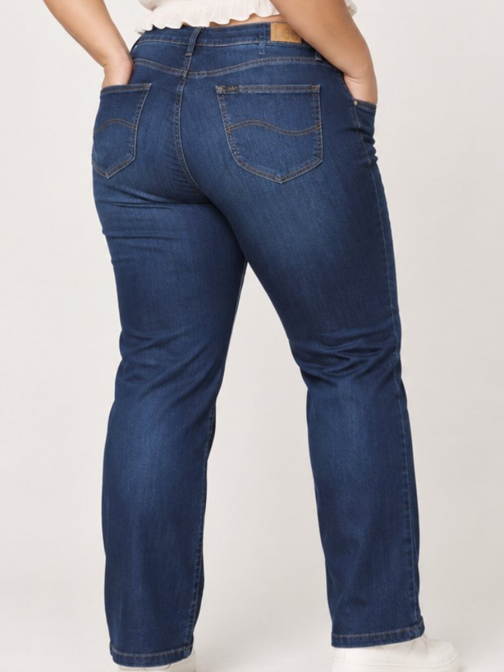 Lee Regular Fit Straight Leg Jeans Size 22M